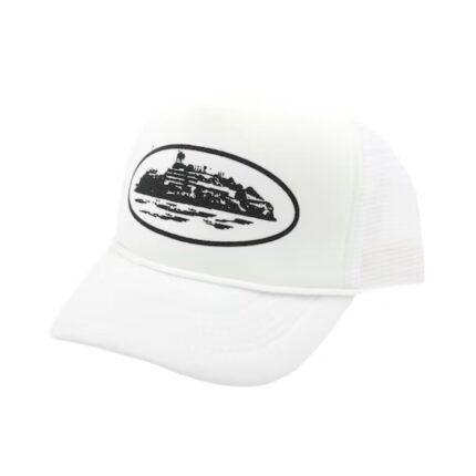 Casquette Trucker Corteiz Alcatraz Blanc (1)