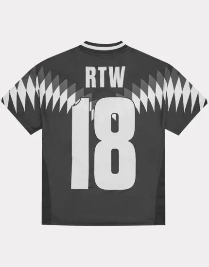 Corteiz Club RTW T Shirt Football Noir (3)