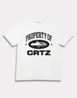 Corteiz OG Propriété De Crtz T Shirt Blanc (2)