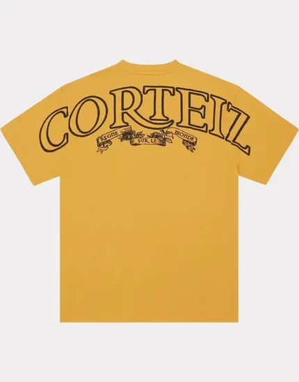 Corteiz Royale T Shirt Moutarde (2)