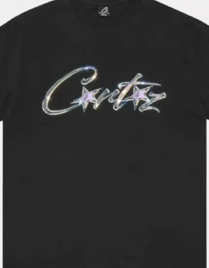 Corteiz T Shirt Chrome Allstarz Noir (1)