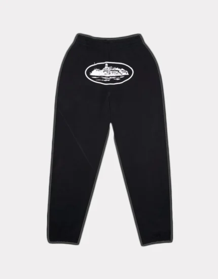 Pantalon de Jogging Corteiz OG Alcatraz Noir (2)