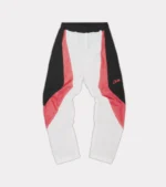 Pantalon de Survêtement Corteiz Vertigo Shuku Noir Rouge (2)
