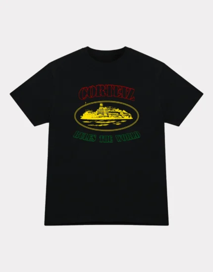 T Shirt Corteiz OG Carni Alcatraz Noir (2)
