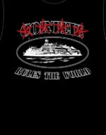 T shirt Corteiz 4Starz Alcatraz Noir (1)